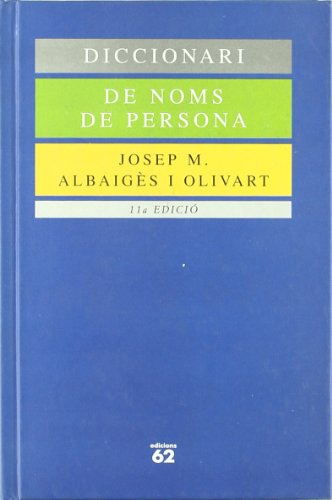 Diccionari de noms de persona (Diccionaris)