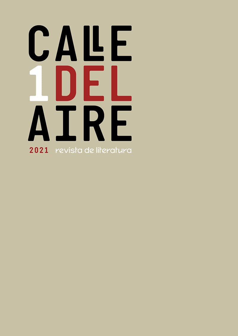 Calle del Aire. Revista de literatura. 1: Abril-Mayo 2021 (Revista Calle del Aire)