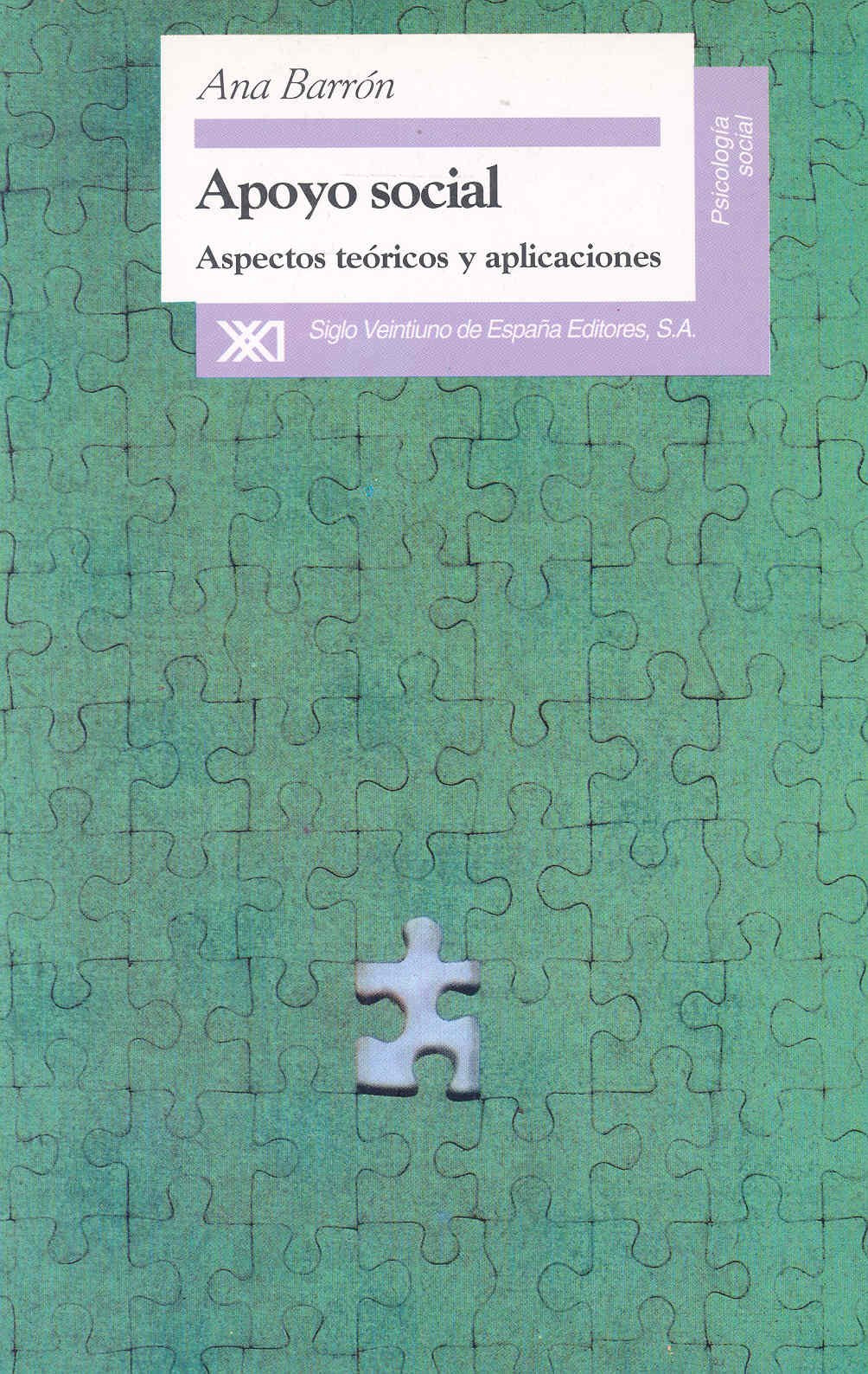 Apoyo social: Aspectos teóricos y aplicaciones (Psicología social)
