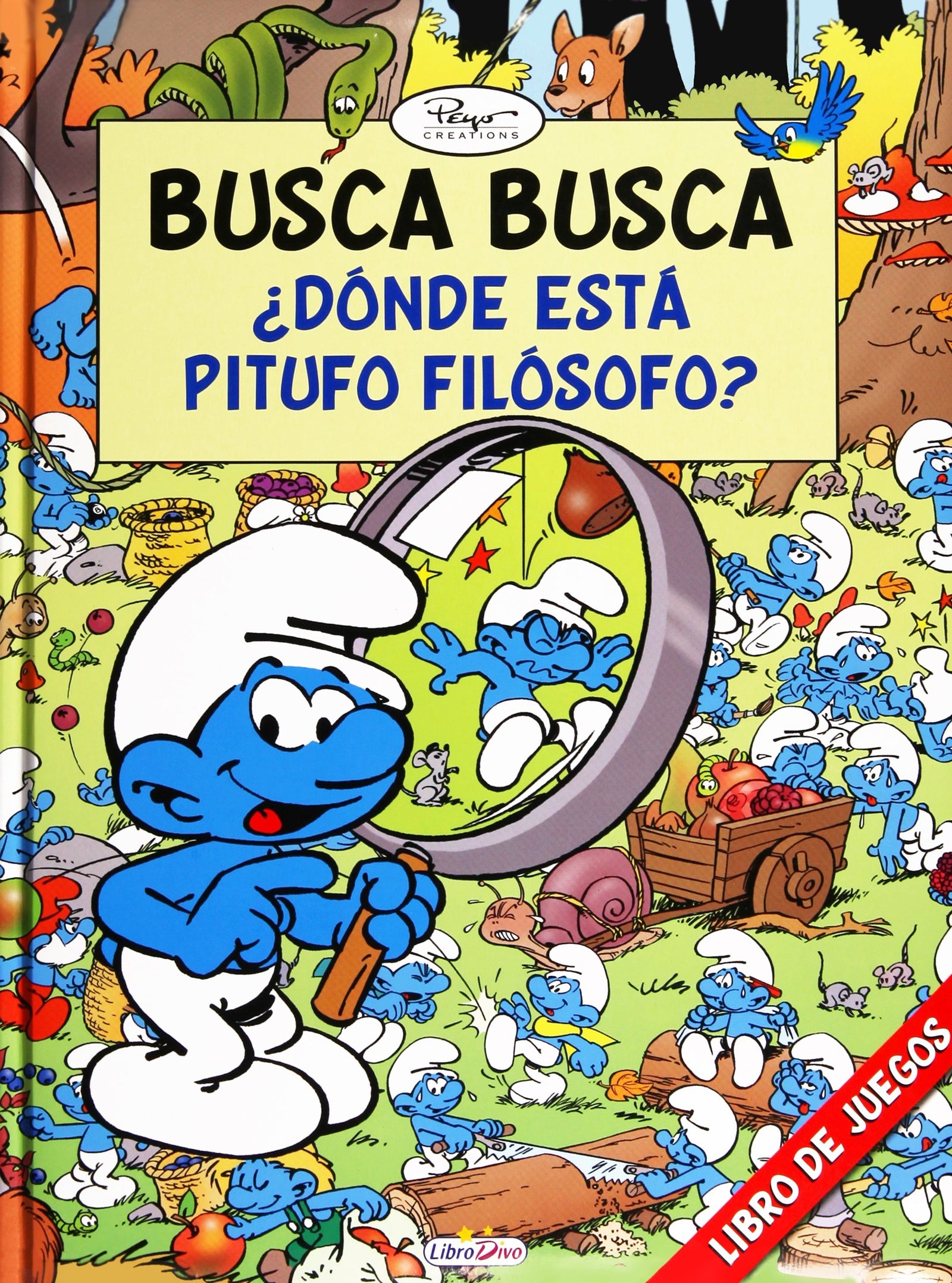 LOS PITUFOS BUSCA BUSCA ¿DONDE ESTÁ PAPÁ PITUFO?: 4
