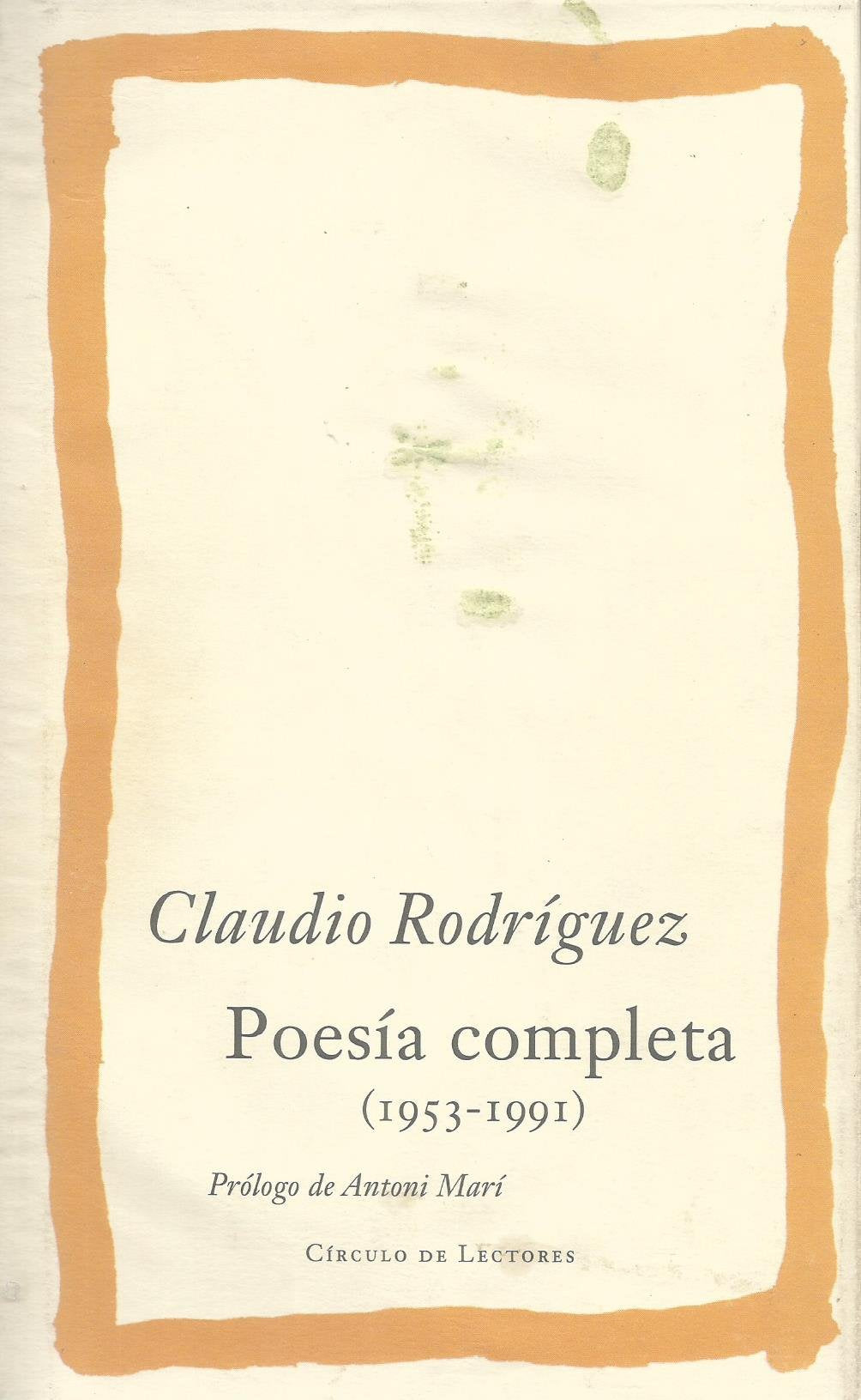 Poesía Completa (1953-1991)