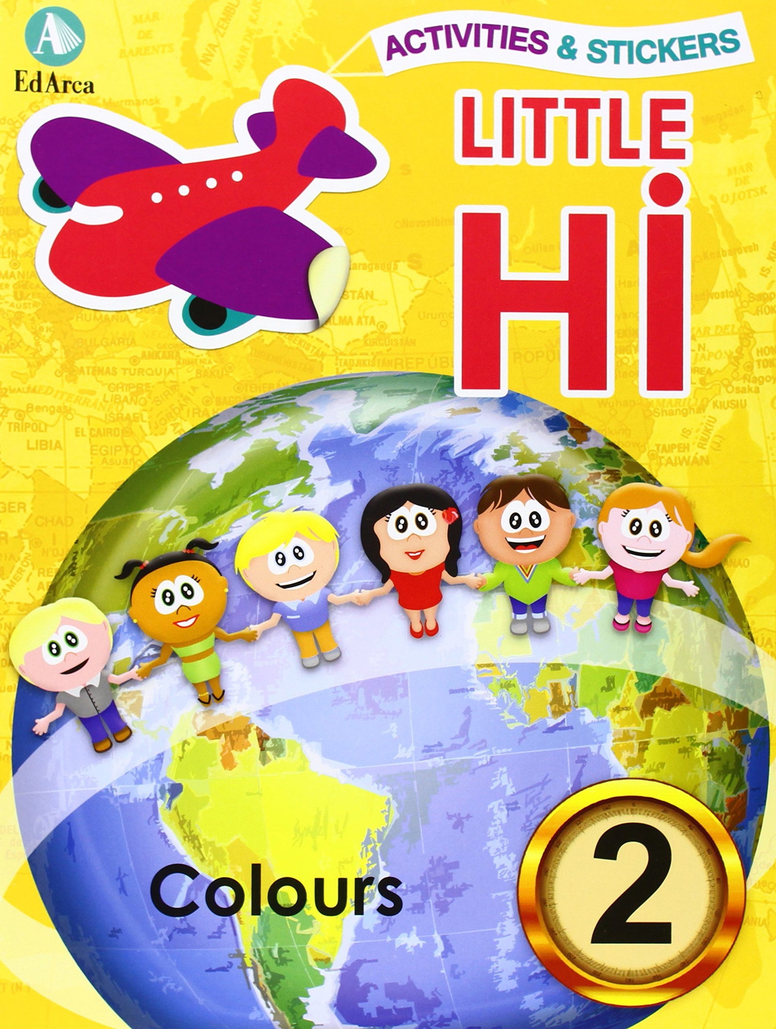 Activities & Stickers. Little Hi! Colours 2