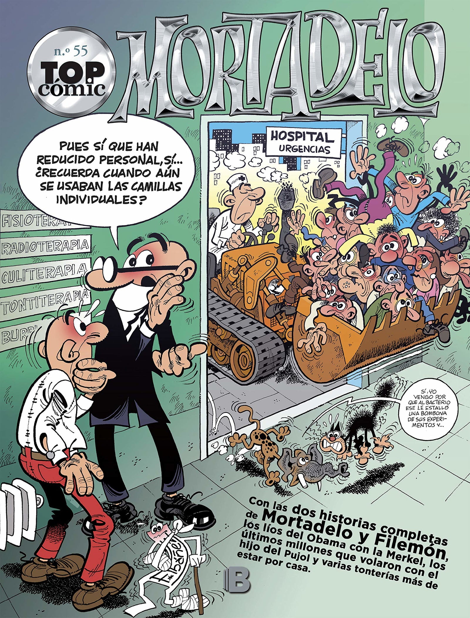 Los monstruos | El circo (Top Cómic Mortadelo 55) (Bruguera Clásica)
