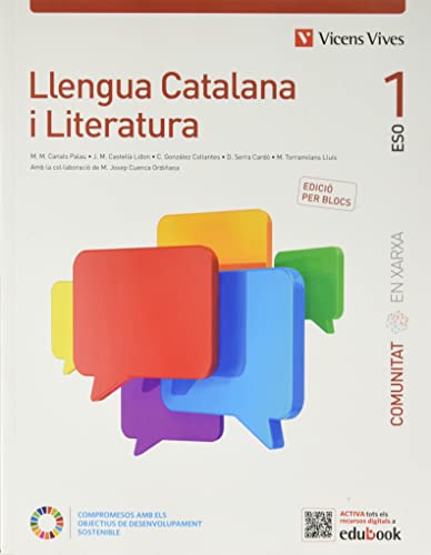 Llengua Catalana i Literatura 1 Catalunya. (Comunitat en Xarxa). Edició per blocs