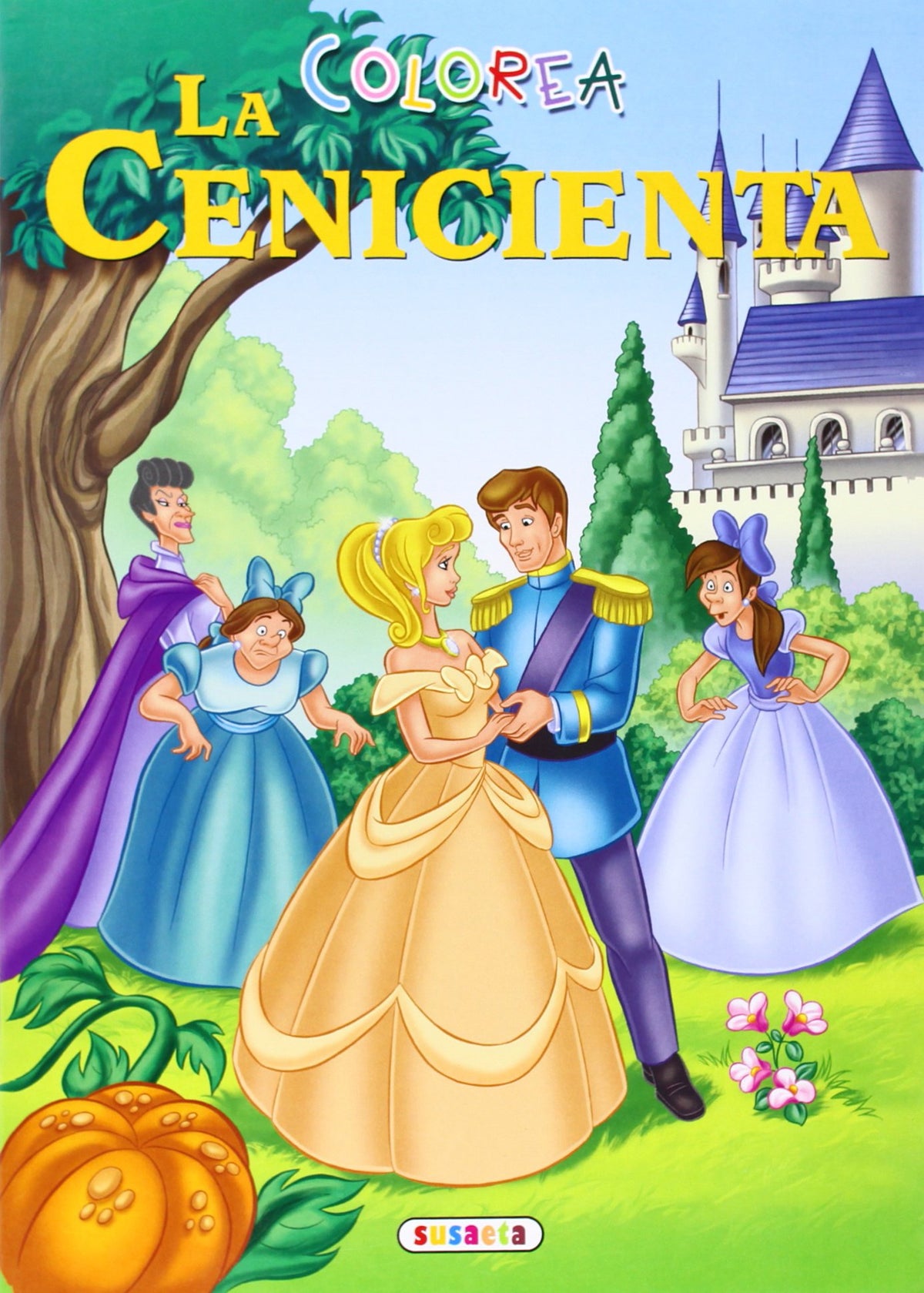 Colorea hadas y princesas (4 títulos)