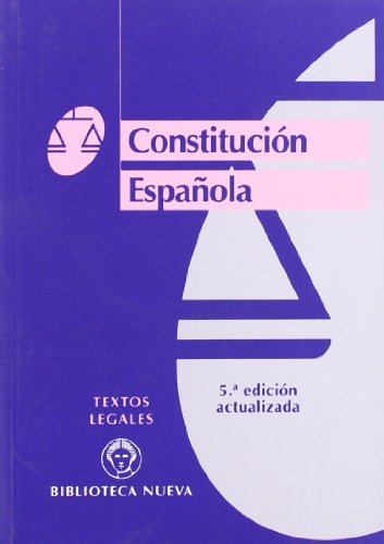 CONSTITUCION ESPAÑOLA 5ªED (VARIOS FUERA DE COLECCION)
