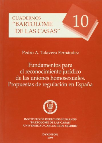 Fundamentos para el reconocimiento jurídico de las uniones homosexuales