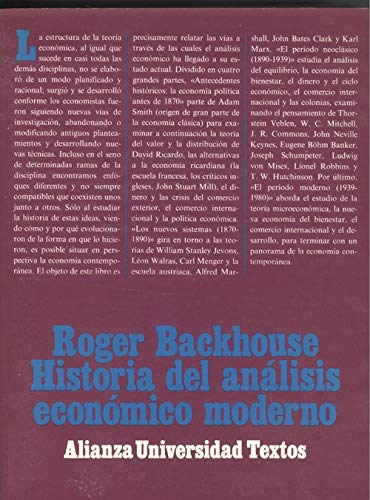 Historia del analisis economico moderno