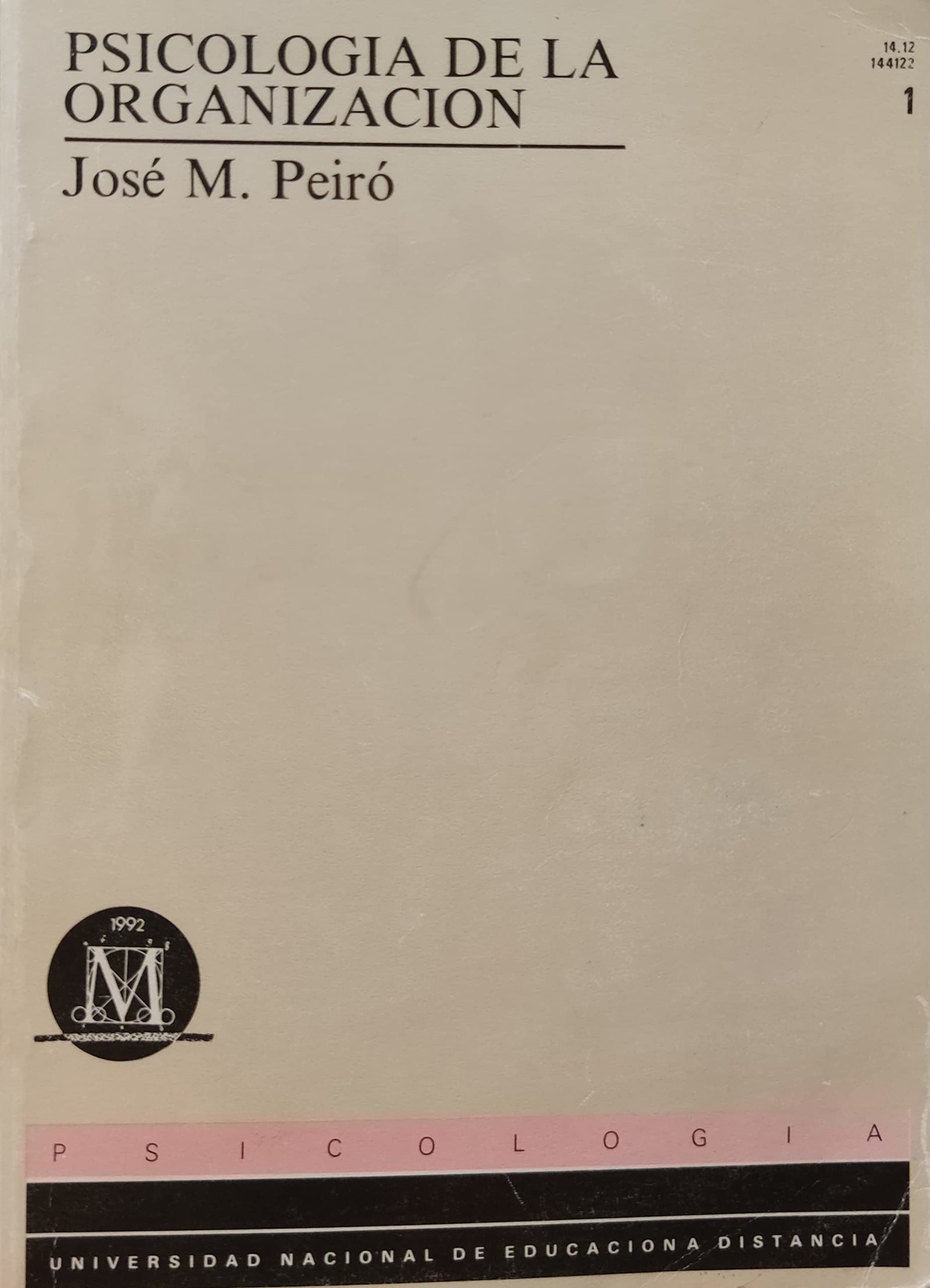 PSICOLOGIA DE LA ORGANIZACION