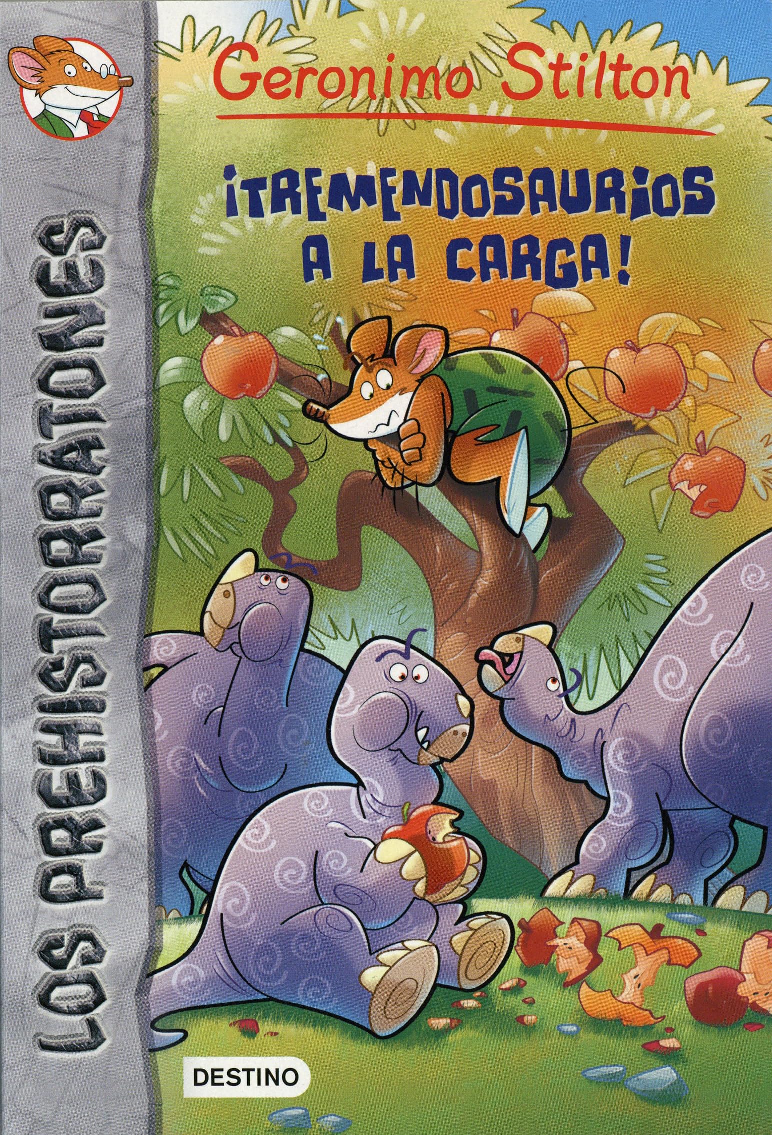 ¡Tremendosaurios a la carga!: Prehistorratones 8 (Geronimo Stilton)