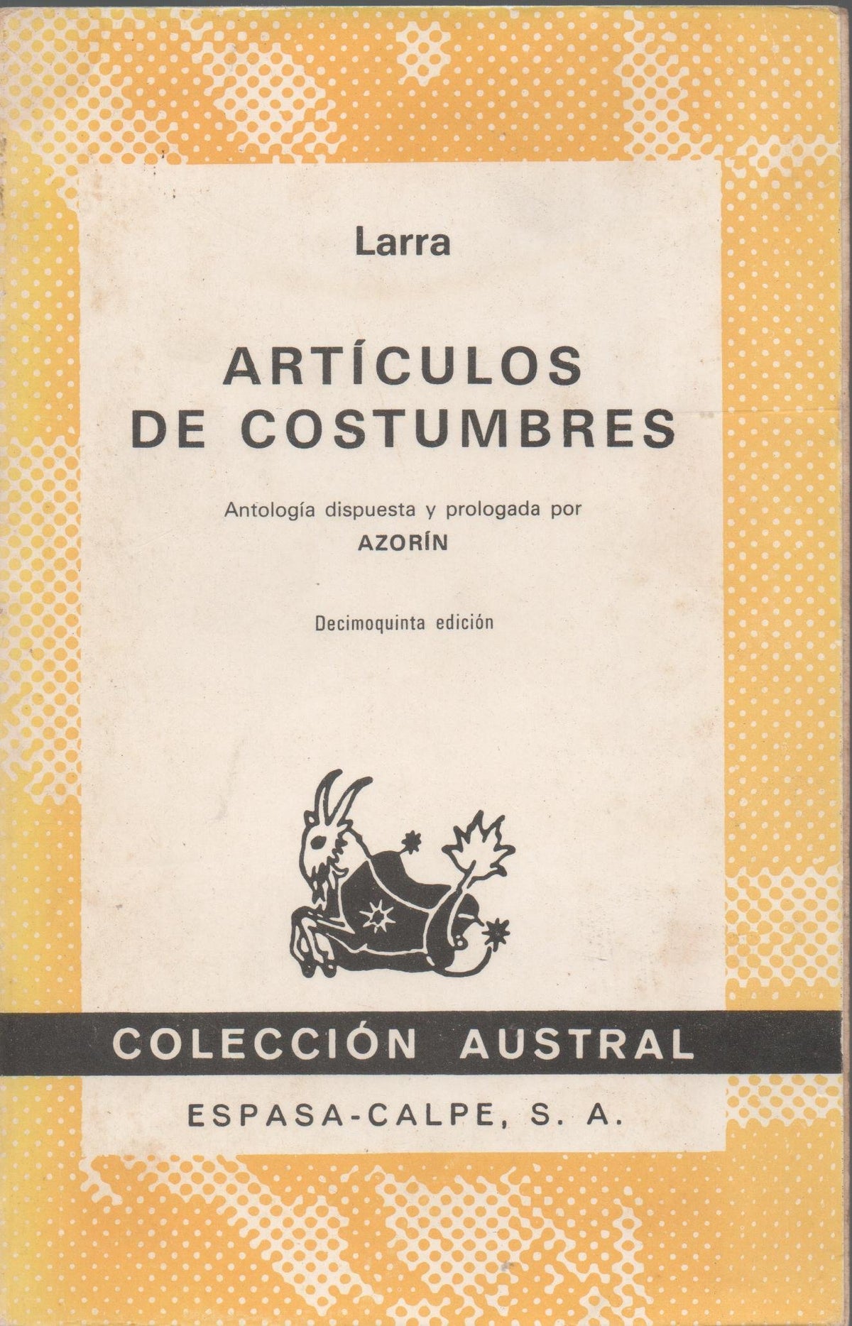Articulos de costumbres
