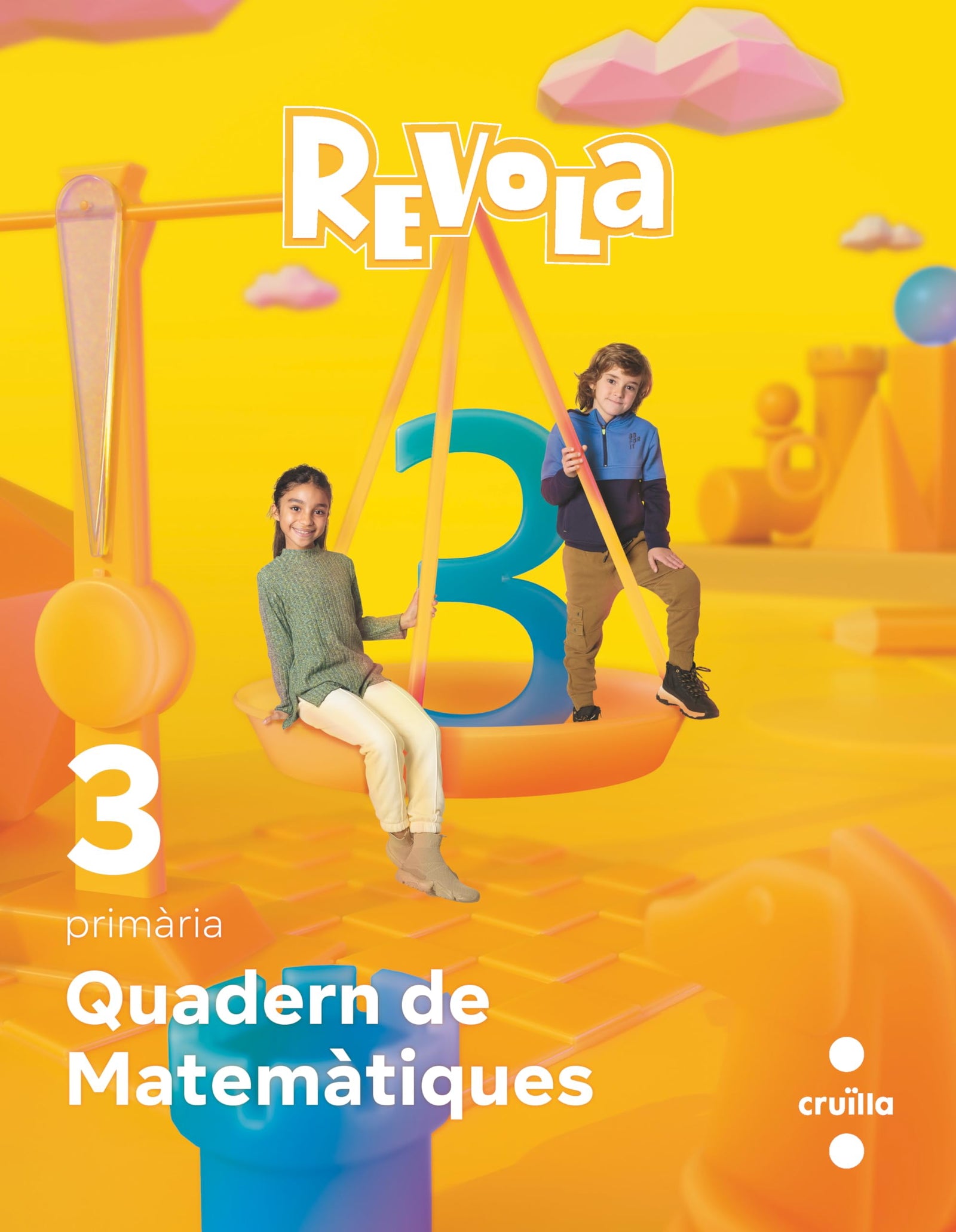 Cuaderno de Matemàtiques. 3 Primària. Revola. Cruilla - 9788466151405 (REVUELA)