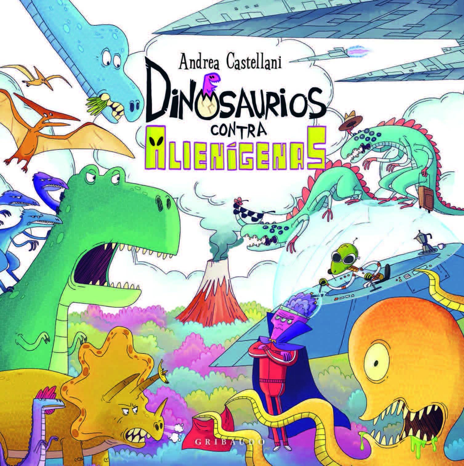 Dinosaurios contra alienígenas (Ilustres ilustrados)