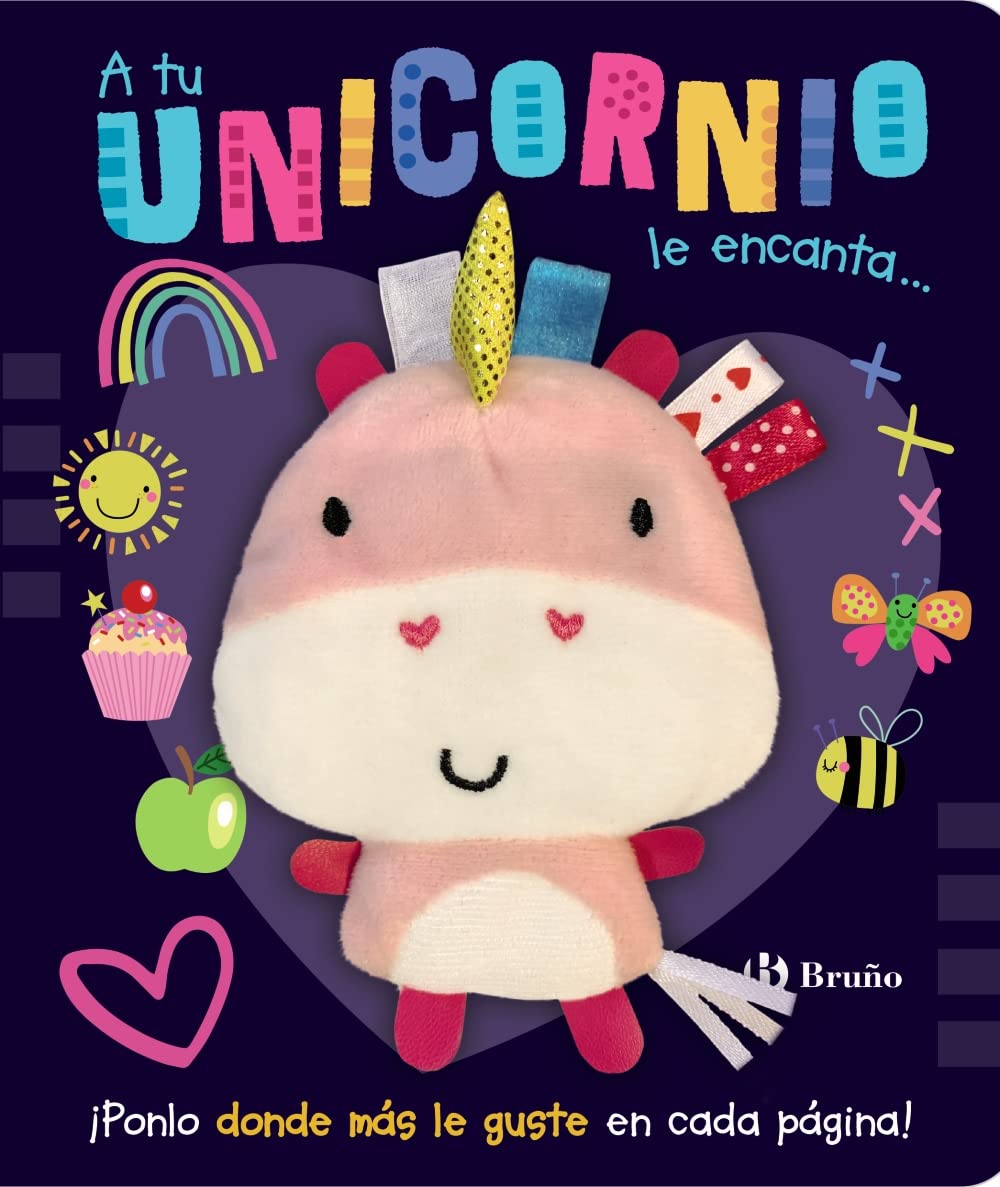 A tu unicornio le encanta...: ¡Ponlo donde más le guste en cada página! (Castellano - A PARTIR DE 0 AÑOS - MANIPULATIVOS (LIBROS PARA TOCAR Y JUGAR), POP-UPS - Otros libros)