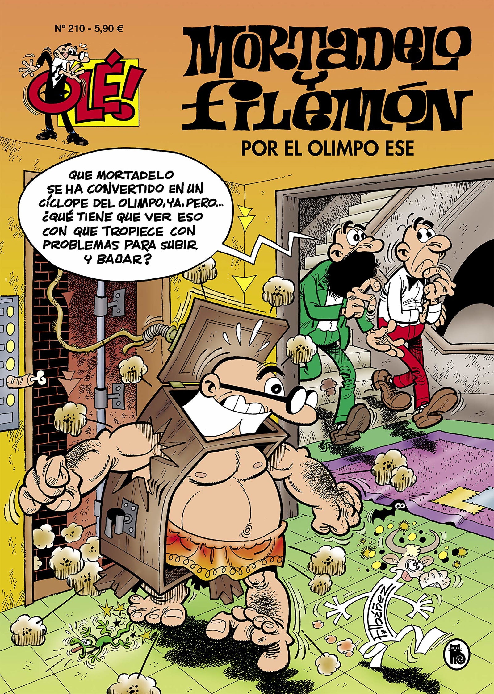 Mortadelo y Filemón. Por el Olimpo ese (Olé! Mortadelo 210) (Bruguera Clásica)