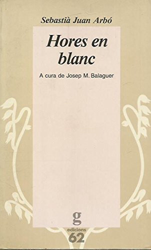 Hores en blanc