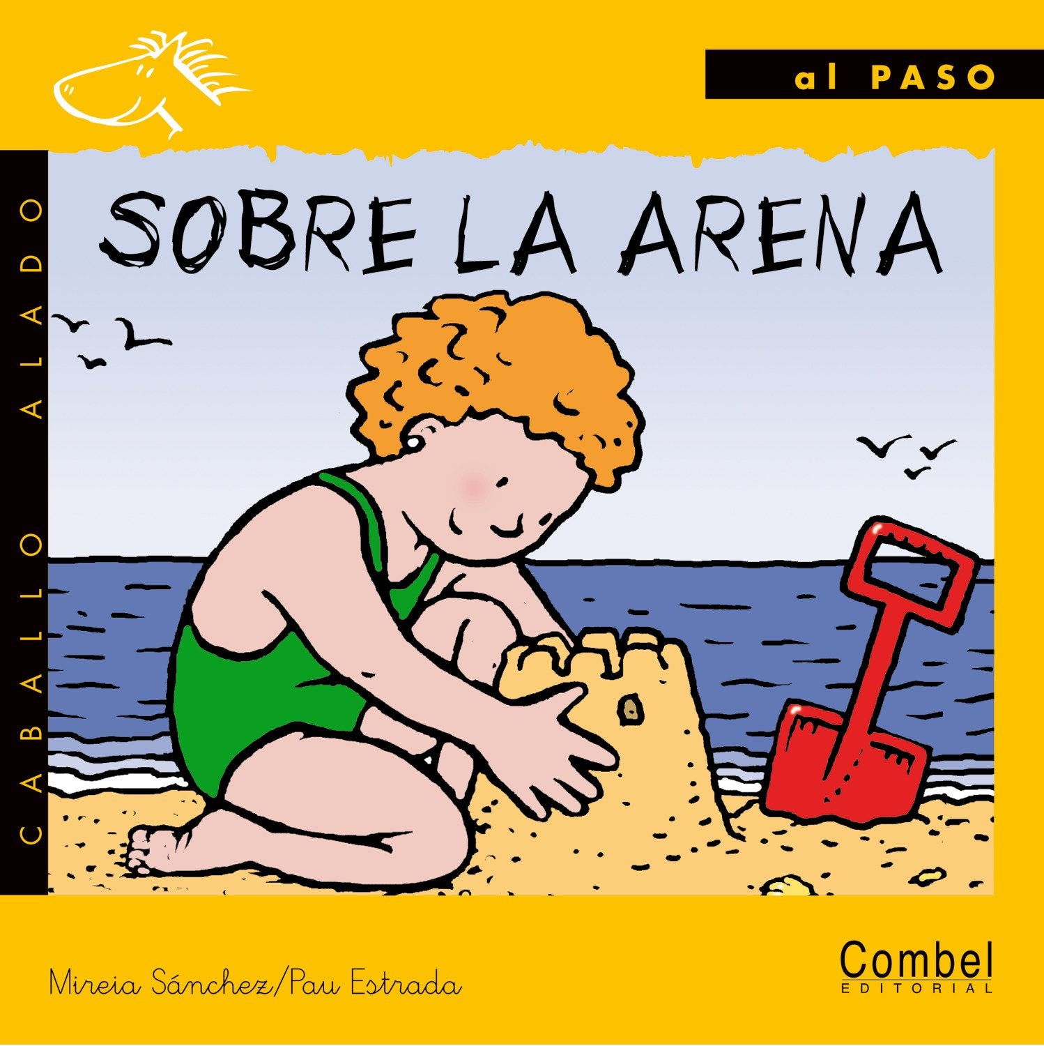 Sobre la arena (Caballo alado)