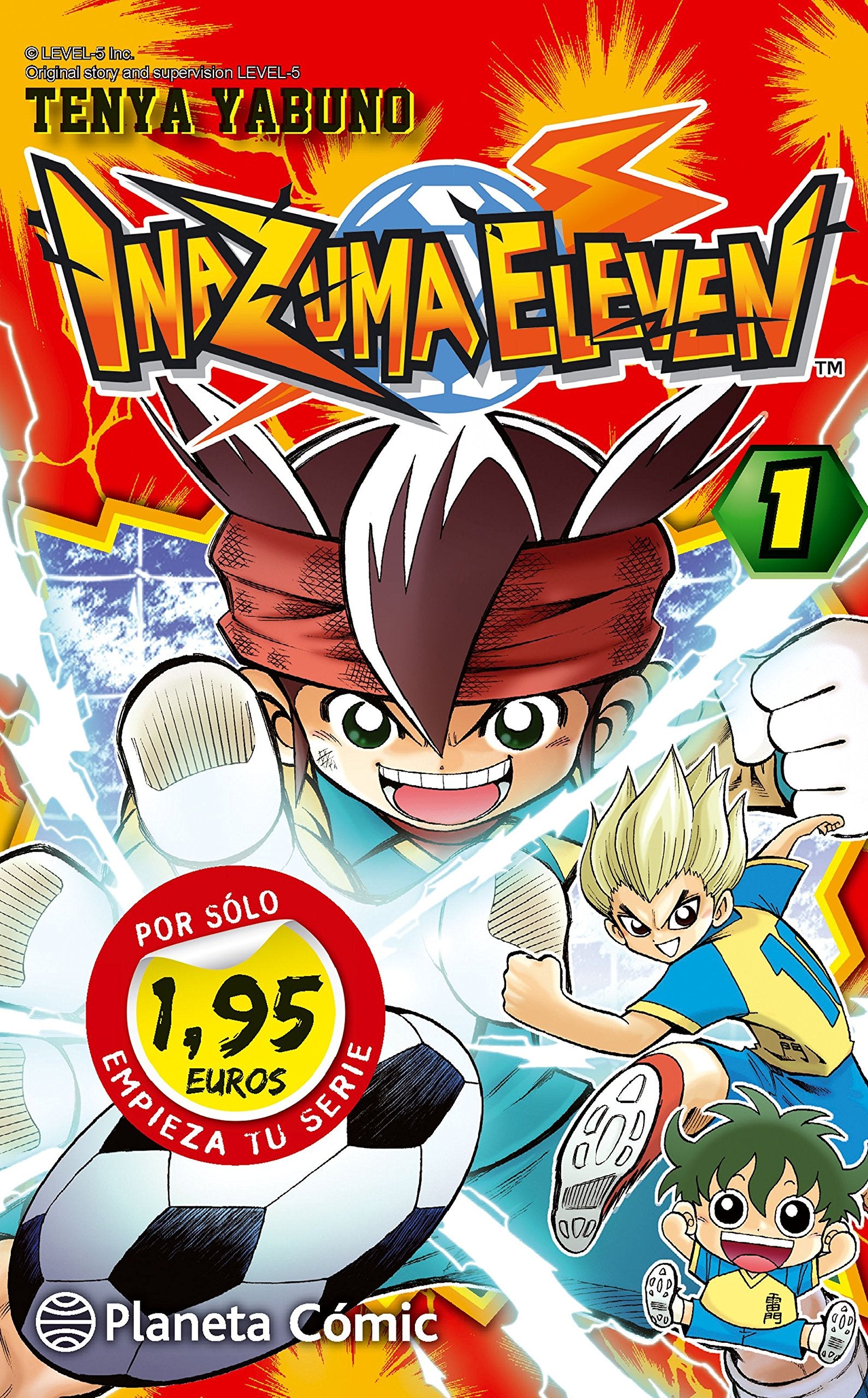 MM Inazuma Eleven nº 01 1,95 (Manga Manía)