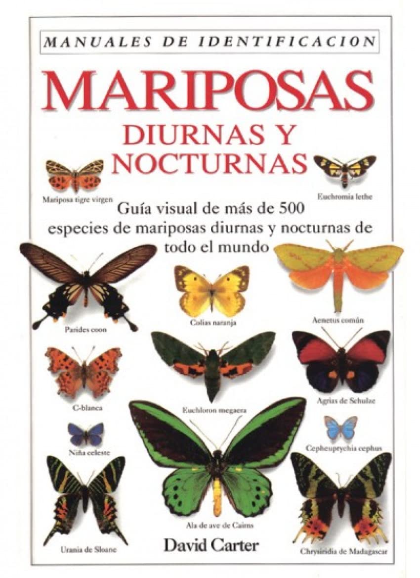 MARIPOSAS. MANUAL DE IDENTIFICACION (GUIAS DEL NATURALISTA-INSECTOS Y ARACNIDOS)