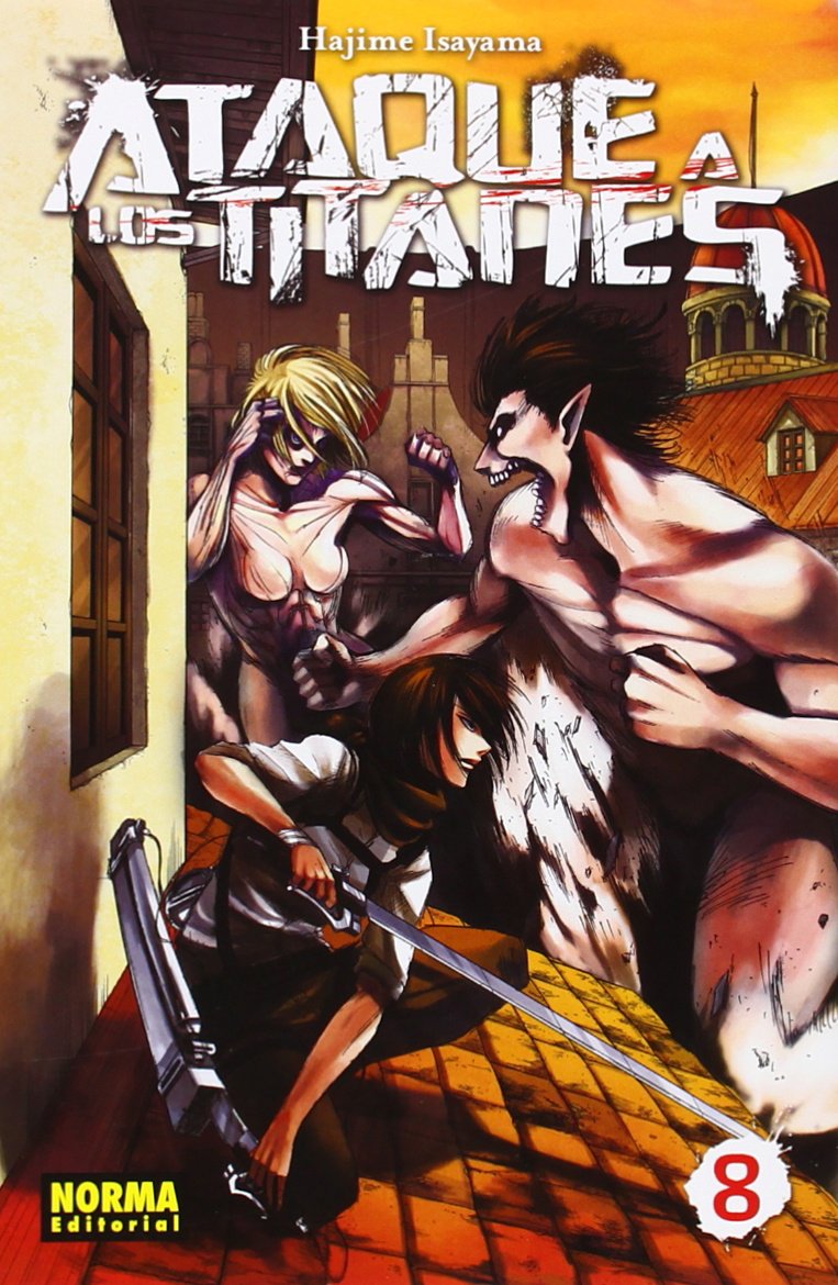 ATAQUE A LOS TITANES 08 (CÓMIC MANGA)