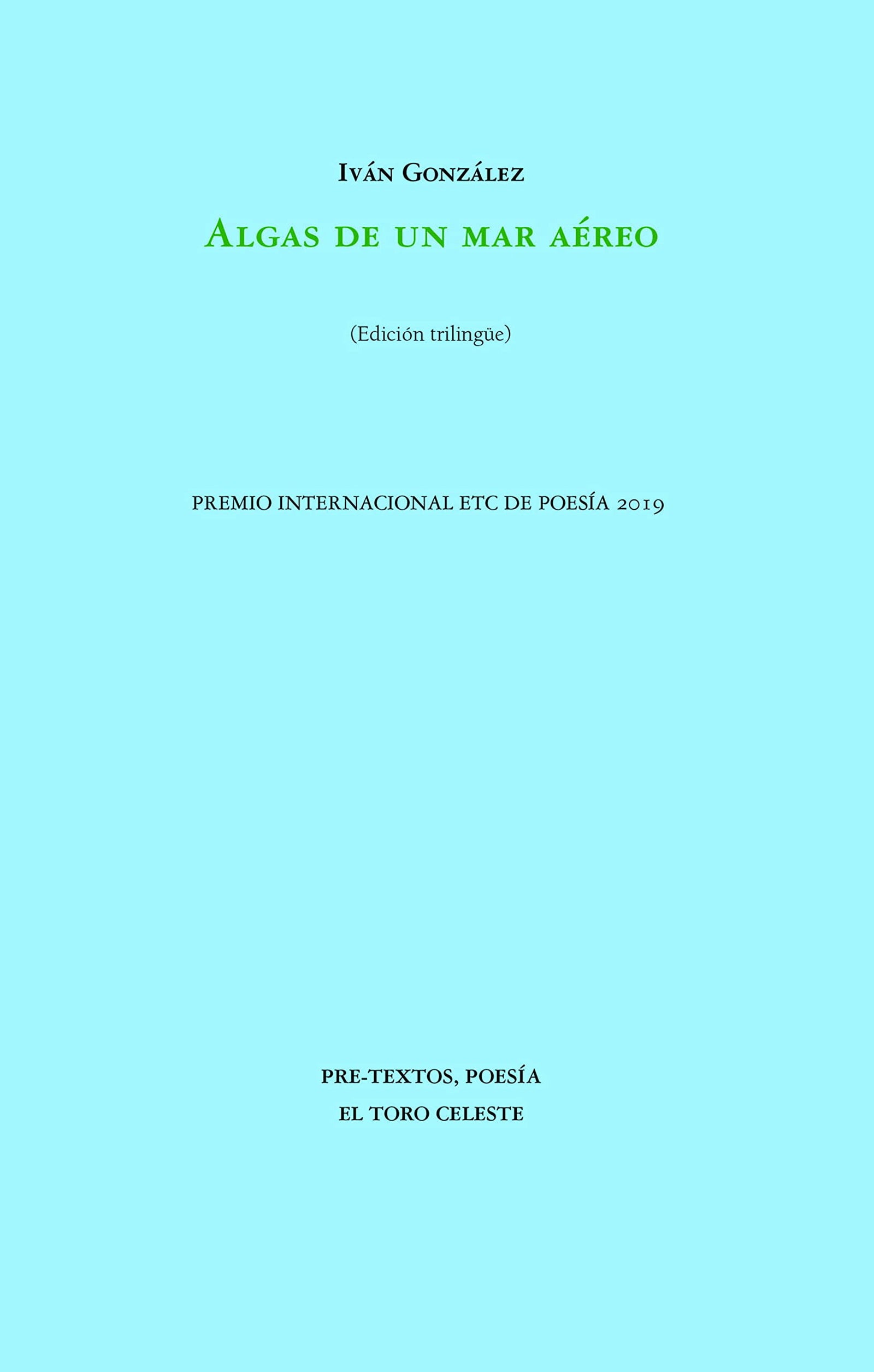 Algas de un mar aéreo: 1764 (Poesía)