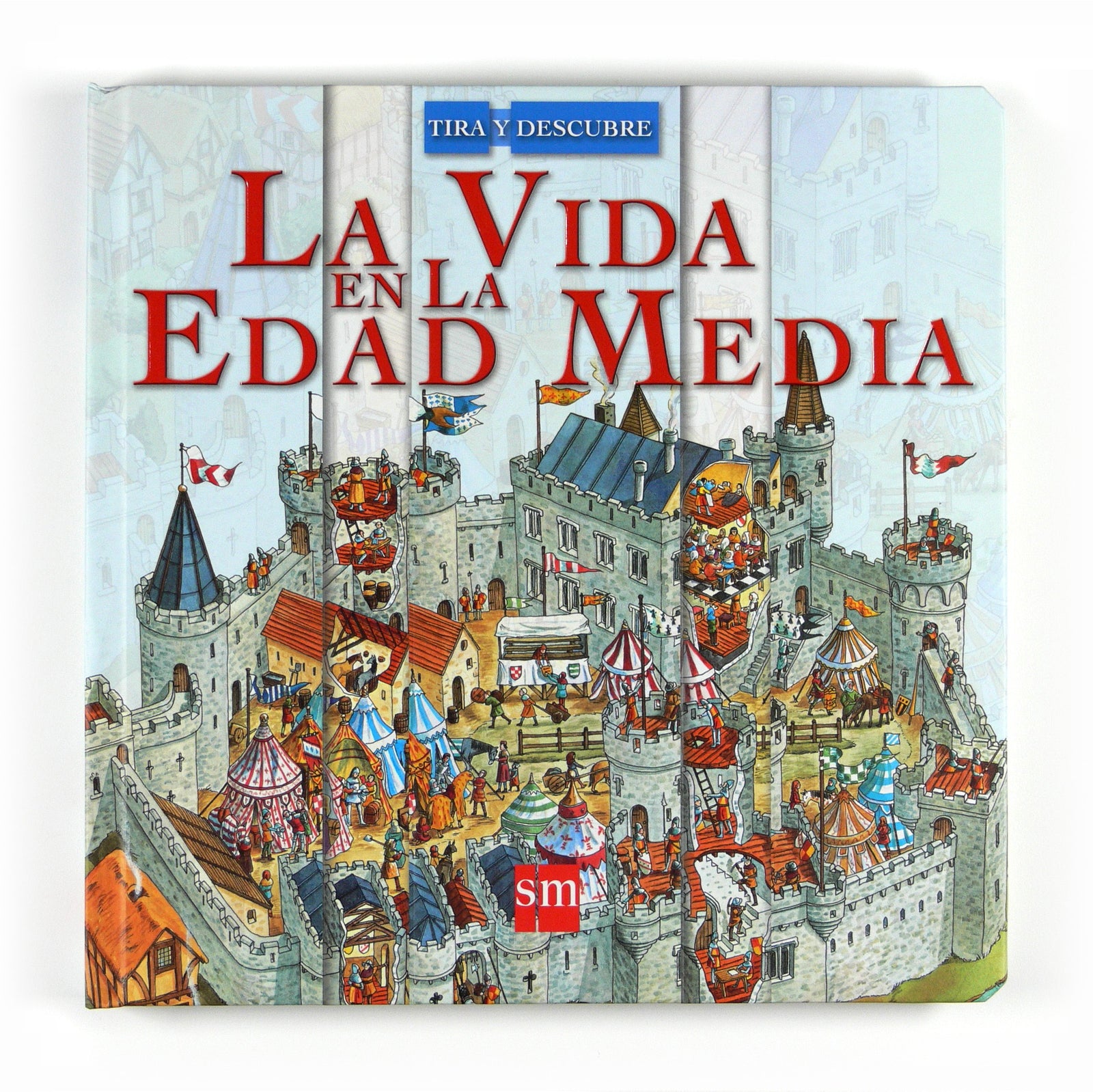 La vida en la Edad Media (Tira y descubre)