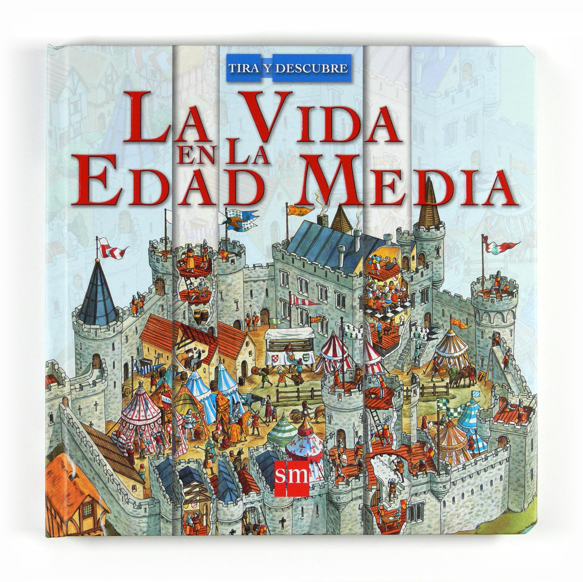 La vida en la Edad Media (Tira y descubre)