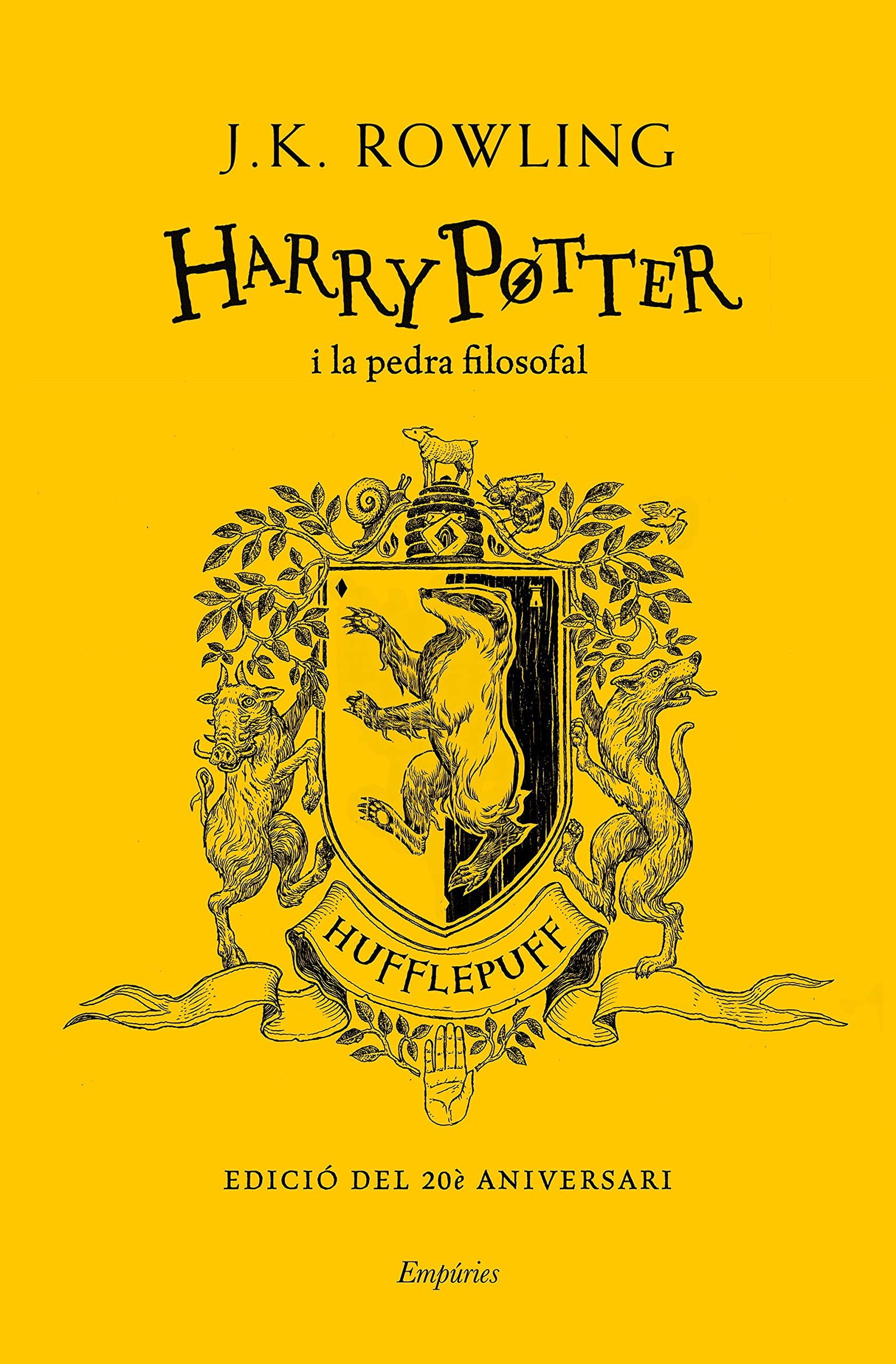 Harry Potter i la pedra filosofal (Hufflepuff) TD: Edició del 20è Aniversari (SERIE HARRY POTTER)