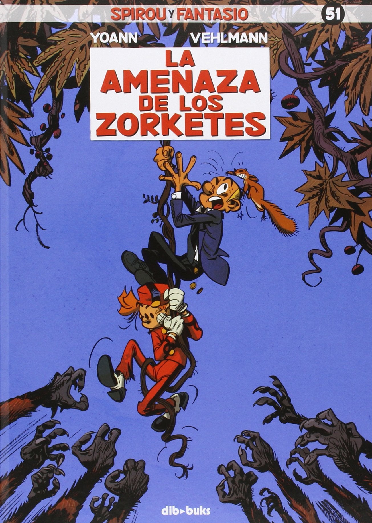 Spirou y Fantasio 51: La amenaza de los Zorketes (Spirou y Fantasio Integral)