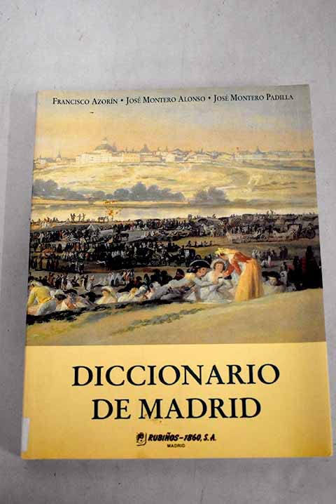 Diccionario de Madrid / Madrid Dictionary (Fondos Distribuidos)
