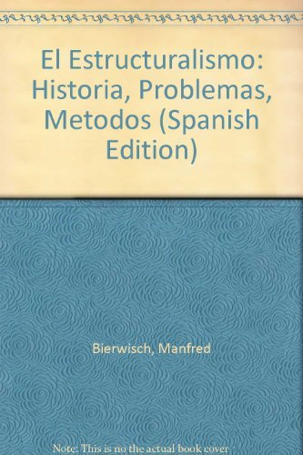 El estructuralismo: Historia, problemas, métodos: 19 (Cuadernos Infimos)