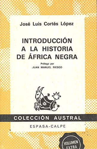 Introduccion a la historia de Africa negra