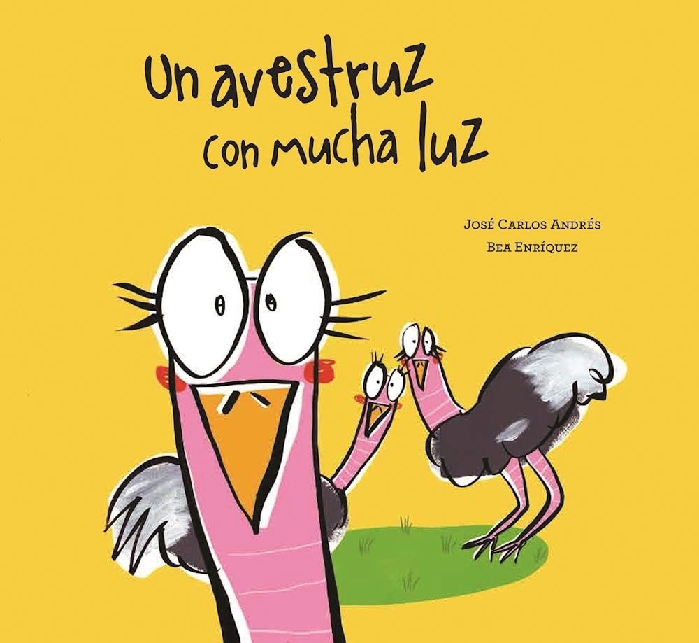 Un avestruz con mucha luz (Español Somos8)