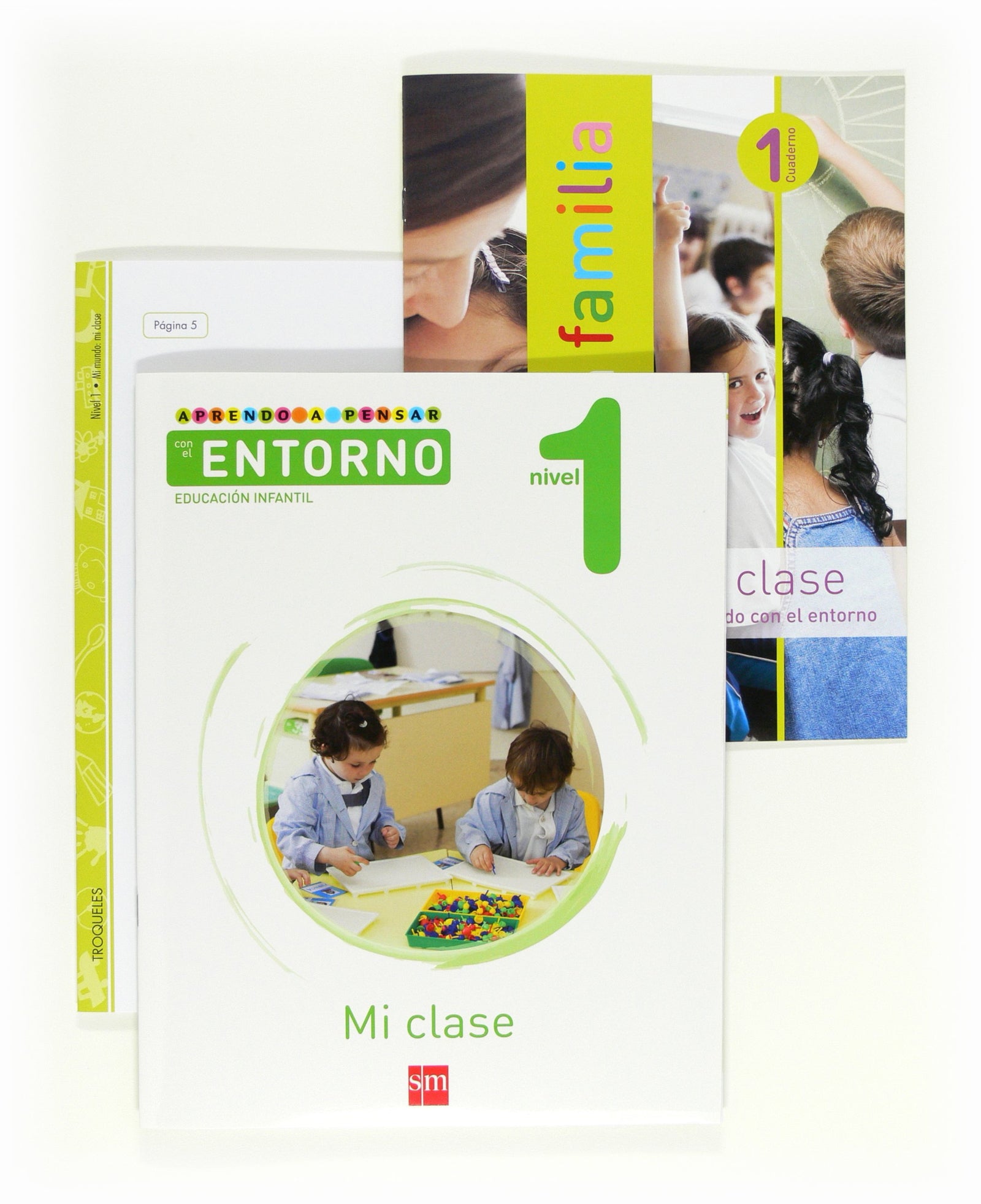 Aprendo a pensar con el entorno: Mi clase. Nivel 1. Educación Infantil - 9788467544893