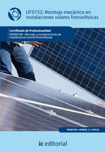 (Incual) Montaje Mecánico En Instalaciónes Solares Fotovoltáicas