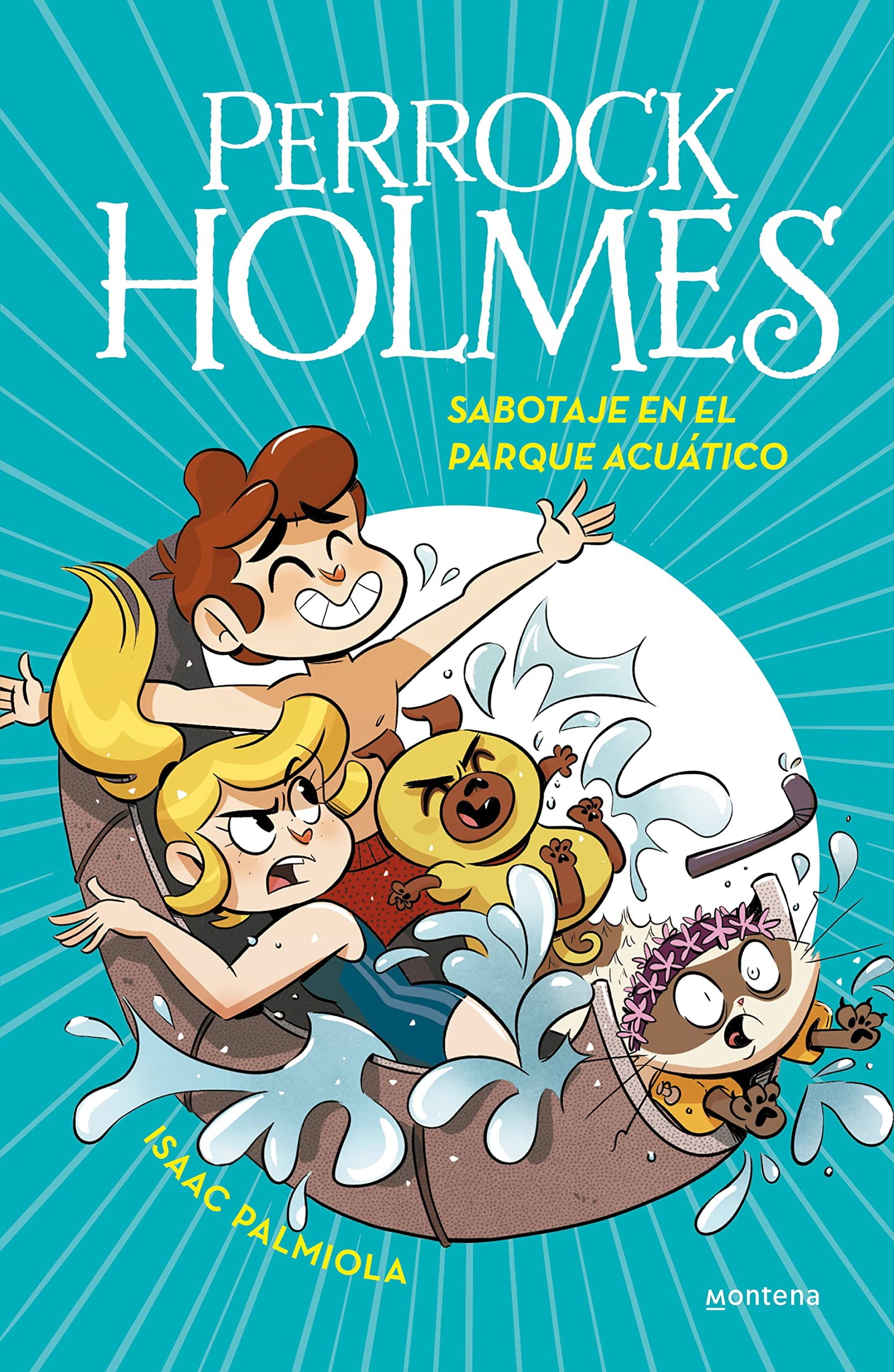 Perrock Holmes 14 - Sabotaje en el parque acuático (Jóvenes lectores)