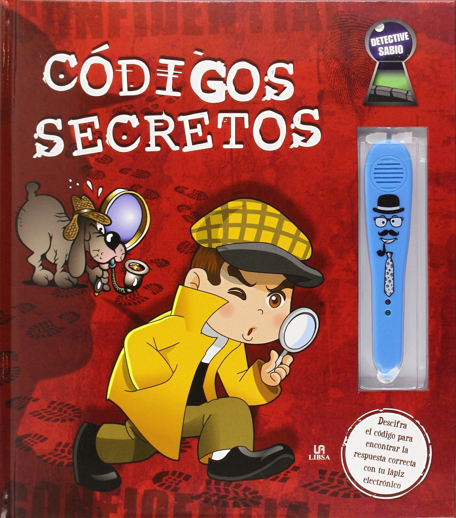 Códigos Secretos: Descifra el Código para Encontrar la Respuesta Correcta con Tu Lápiz Electrónico (Detective Sabio)