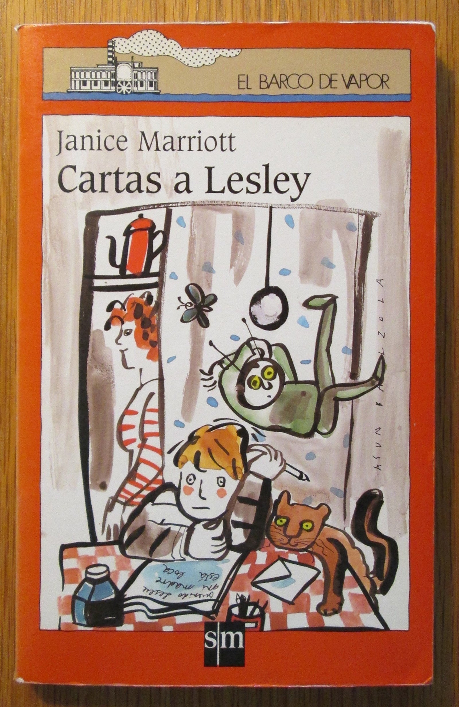 Cartas a Lesley: 73 (El Barco de Vapor Roja)