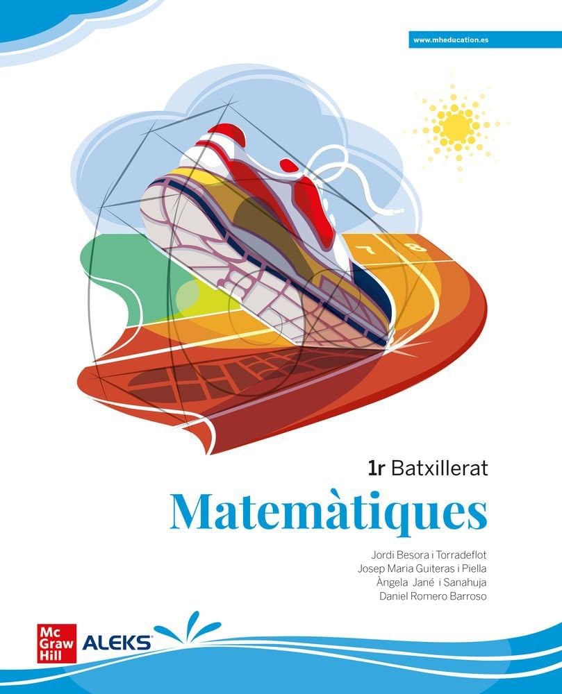 Matemàtiques 1r Batxillerat - 9788448631352 (LOMLOE)