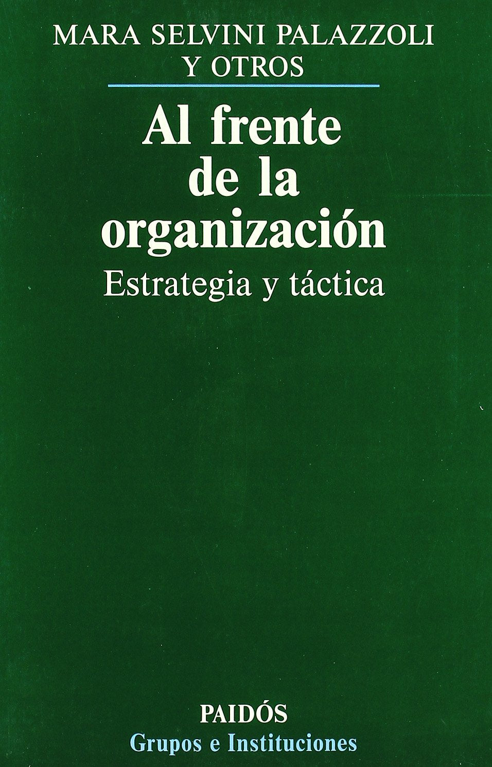 Al frente de la organización