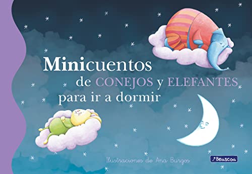 Minicuentos de conejos y elefantes para ir a dormir (Minicuentos) (Cuentos infantiles)