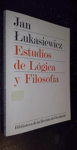 Estudios de logica y filosofia