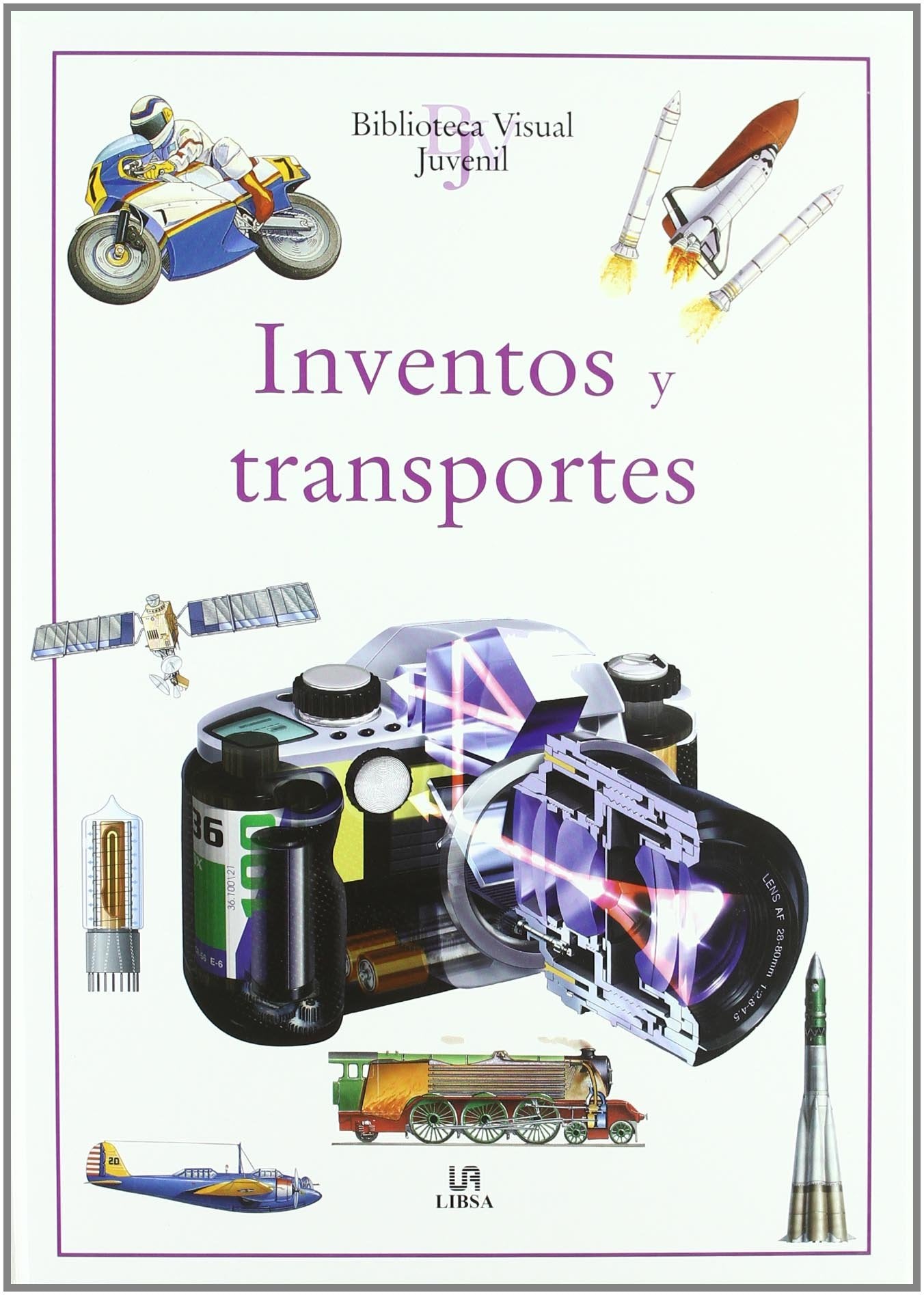 Inventos y Trasnportes (Bilioteca Visual Juvenil)