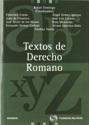 Textos de Derecho Romano (Código Básico)