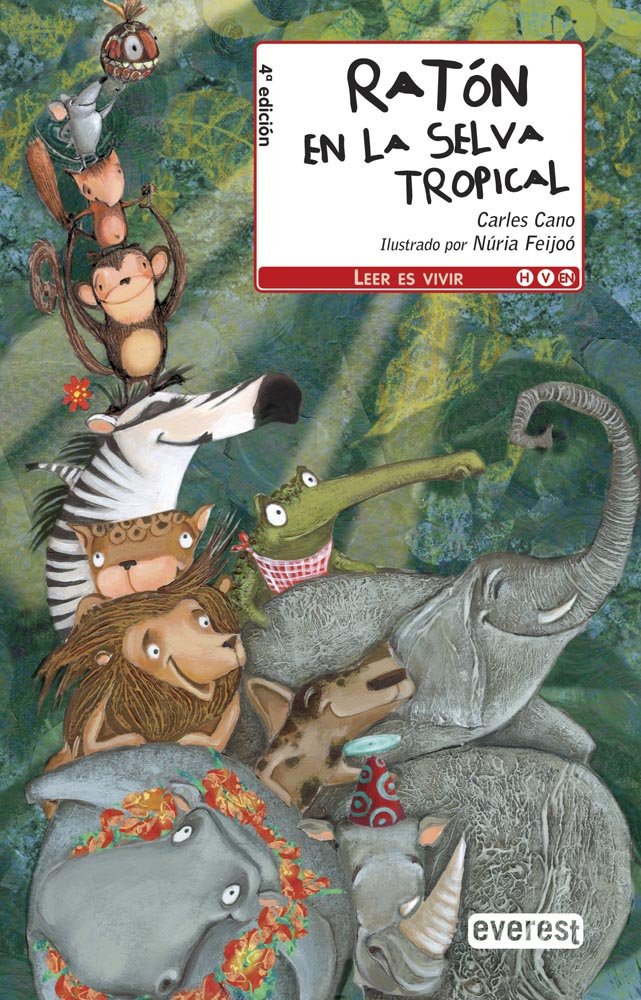 Ratón en la selva tropical (Leer es vivir)