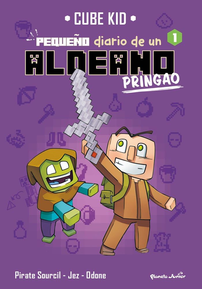 Minecraft. Pequeño diario de un aldeano pringao 1: Narrativa
