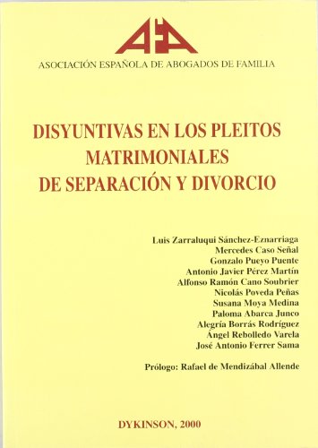 Disyuntivas en los pleitos matrimoniales de separación y divorcio