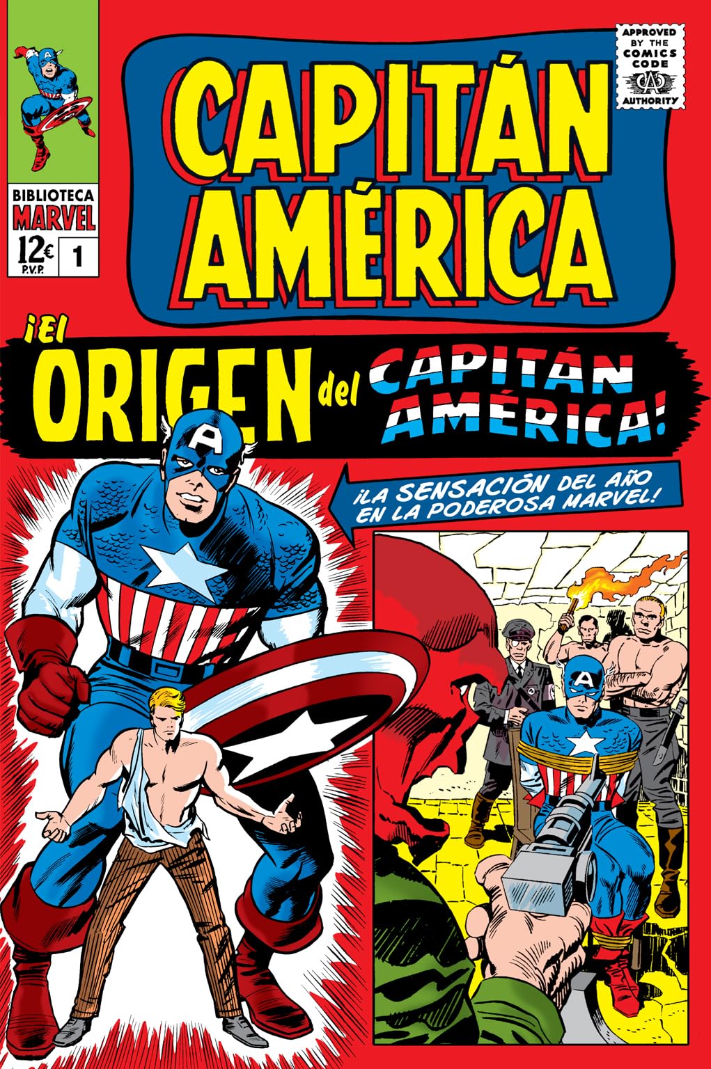 Biblioteca marvel capitán américa 1. 1964-65: tales of suspense 59-68, sgt. fury and his howling