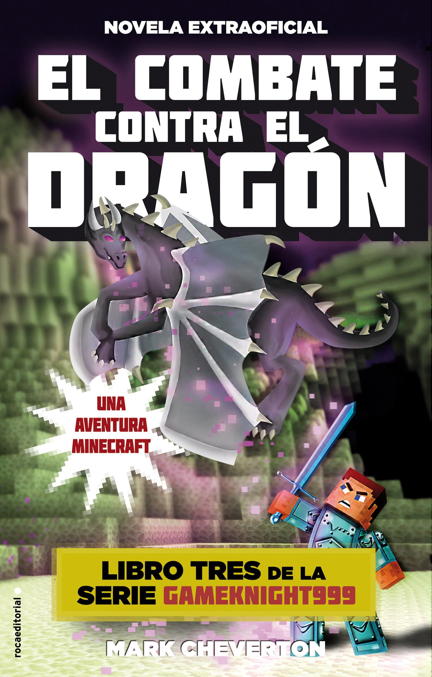 El combate contra el dragón: Una aventura Minecraft (gameknight999, 3)