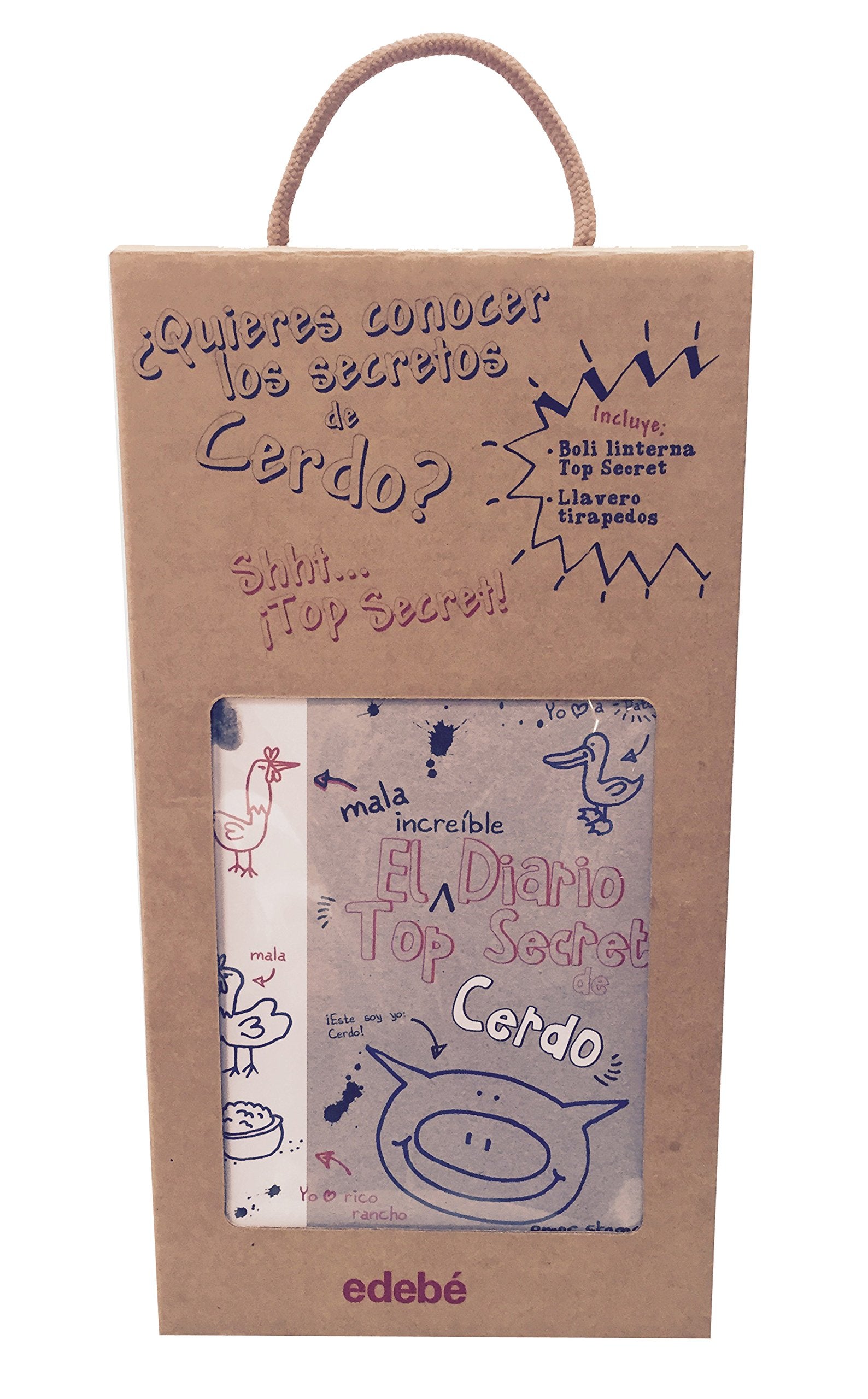 1. El increíble diario Top Secret de Cerdo